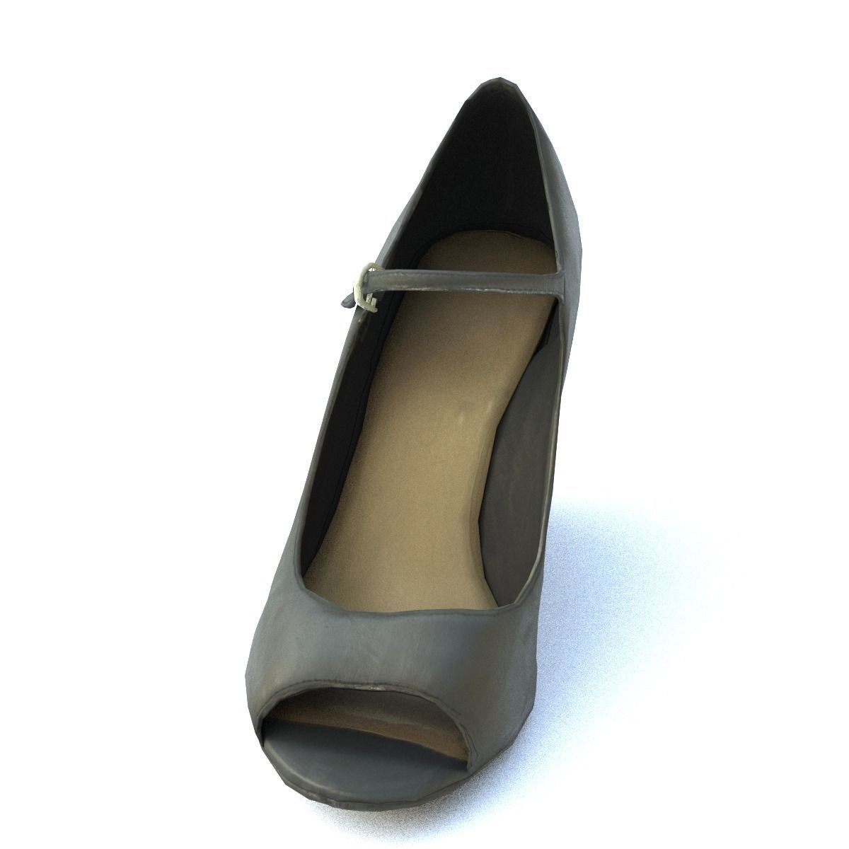 Shoe Low Poly Low-poly 3D model_10