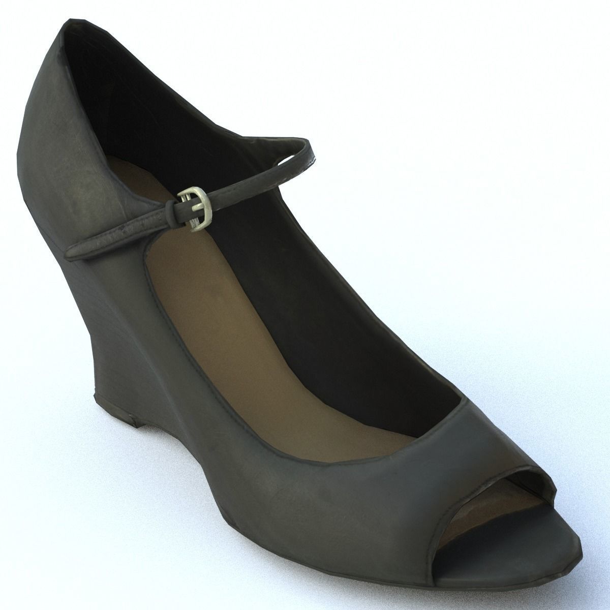 Shoe Low Poly Low-poly 3D model_3