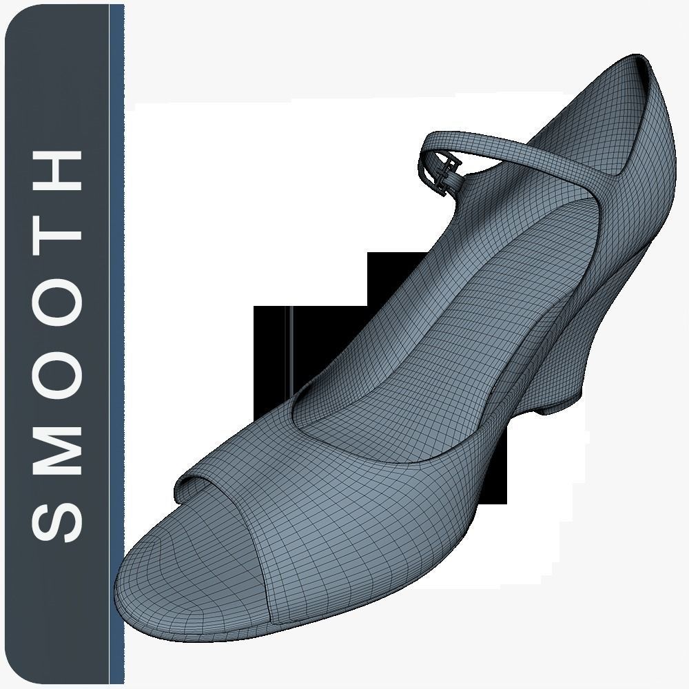 Shoe Middle SM 3D model_6