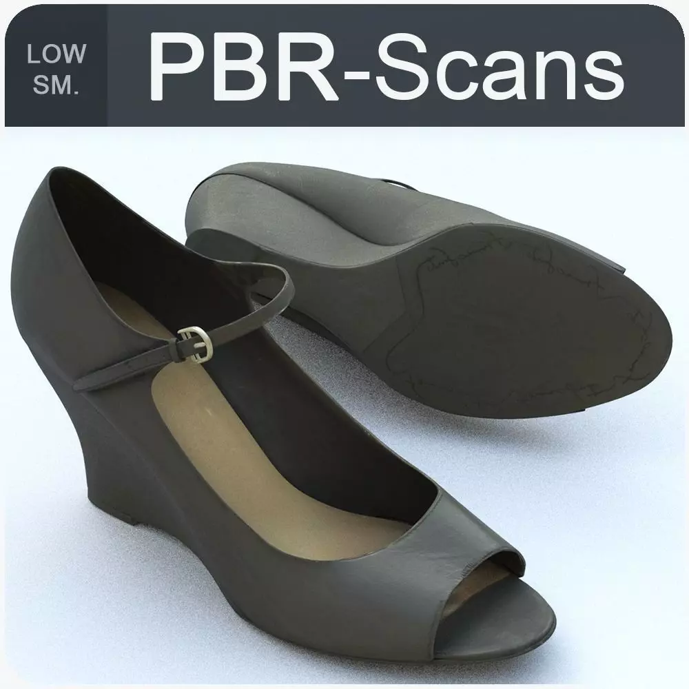 Shoe Middle SM 3D model_0