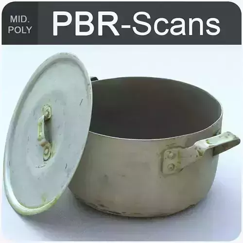 Saucepan Middle Poly