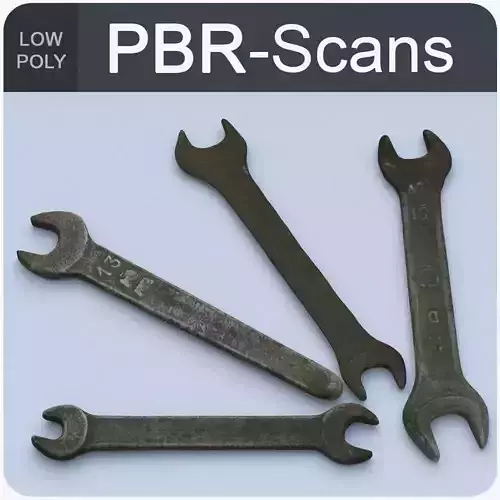 Wrenchs Low Poly wrenches - wrenches