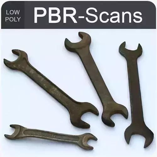 Wrench Low Poly wrenches - wrenches