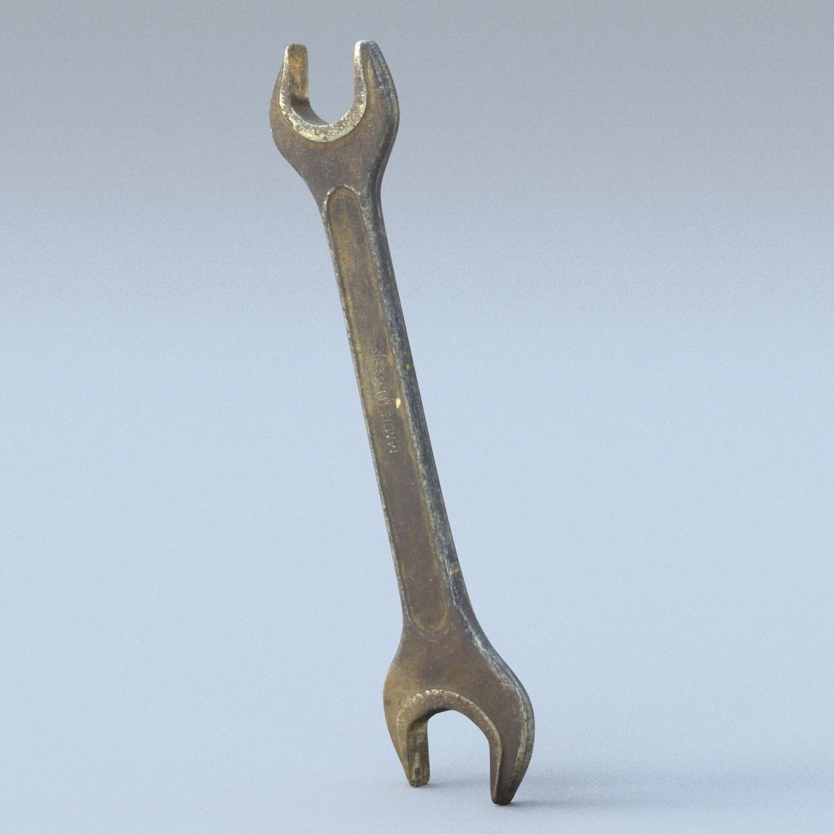 Wrench Low SM Free low-poly 3D model_13