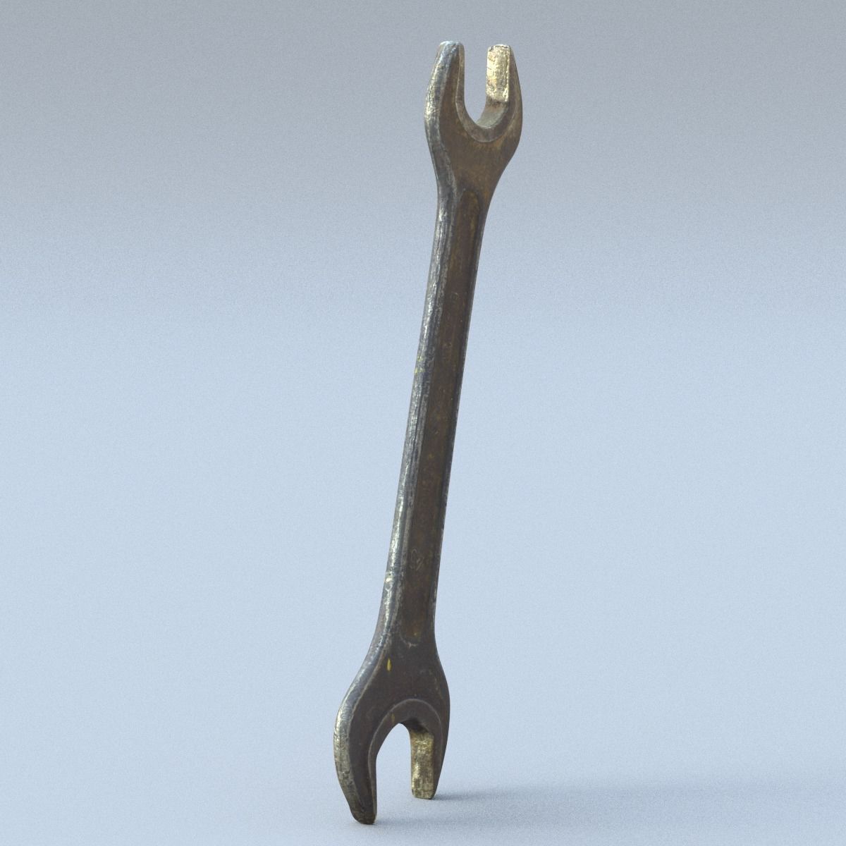 Wrench Low SM Free low-poly 3D model_11