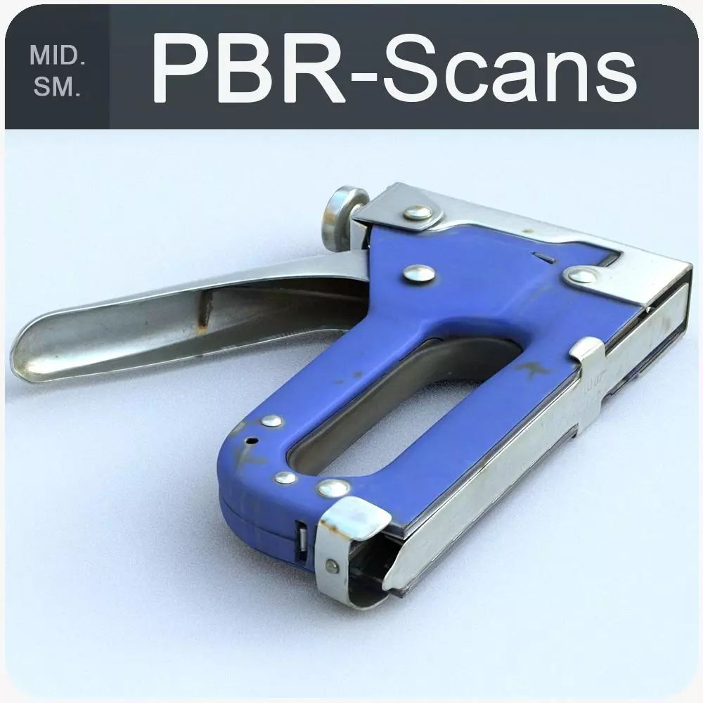 Stapler Middle SM 3D model_0