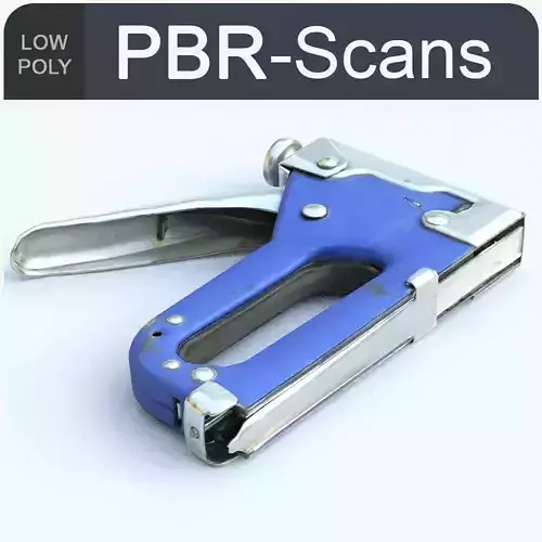 Stapler Low Poly