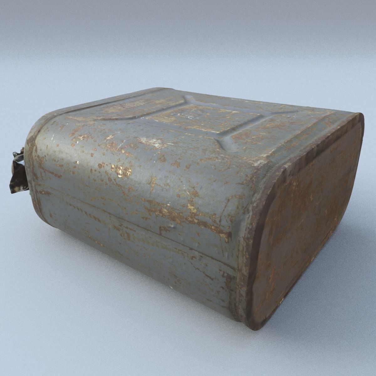 Jerry Can High Poly 3D model_2