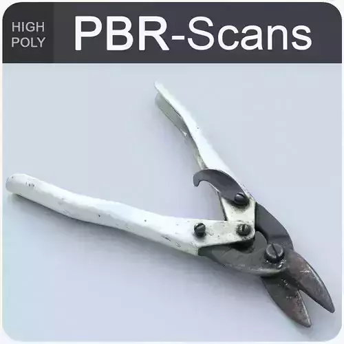 Cutters High Poly metal tool