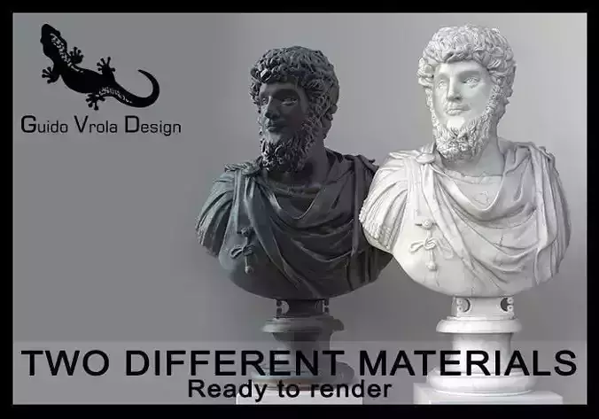 Lucius Verus Emperor Bust