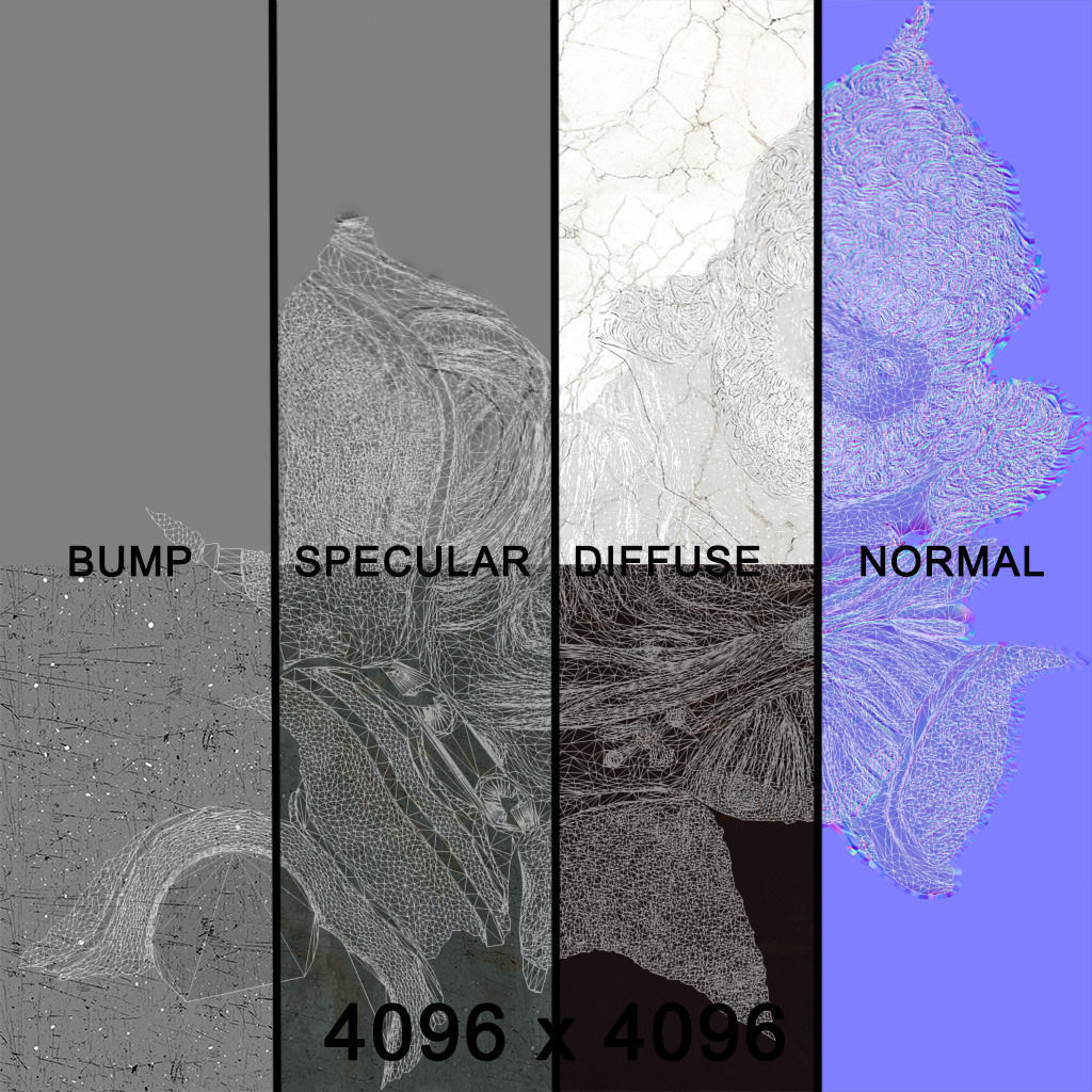 Lucius Verus Emperor Bust 3D model_14