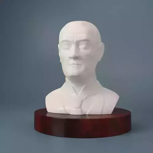Mustafa Kemal Ataturk 3D print model
