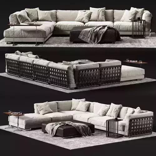 FLEXFORM  CESTONE Corner Sofa
