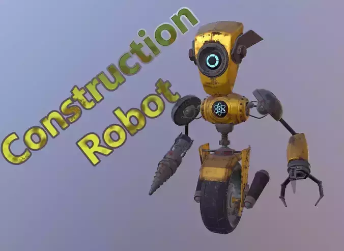 Construction Robot 3D model
