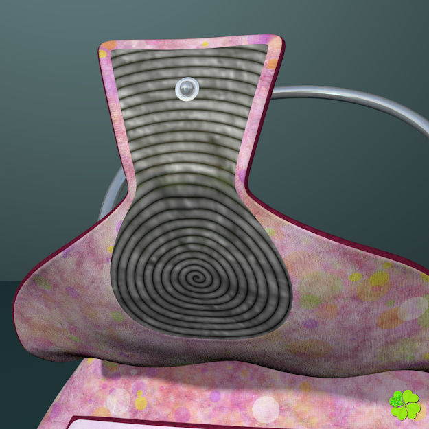 Handbag denim printed rigged low poly Low-poly 3D model_17