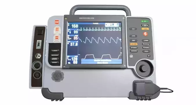 Defibrillator Medical 3D model