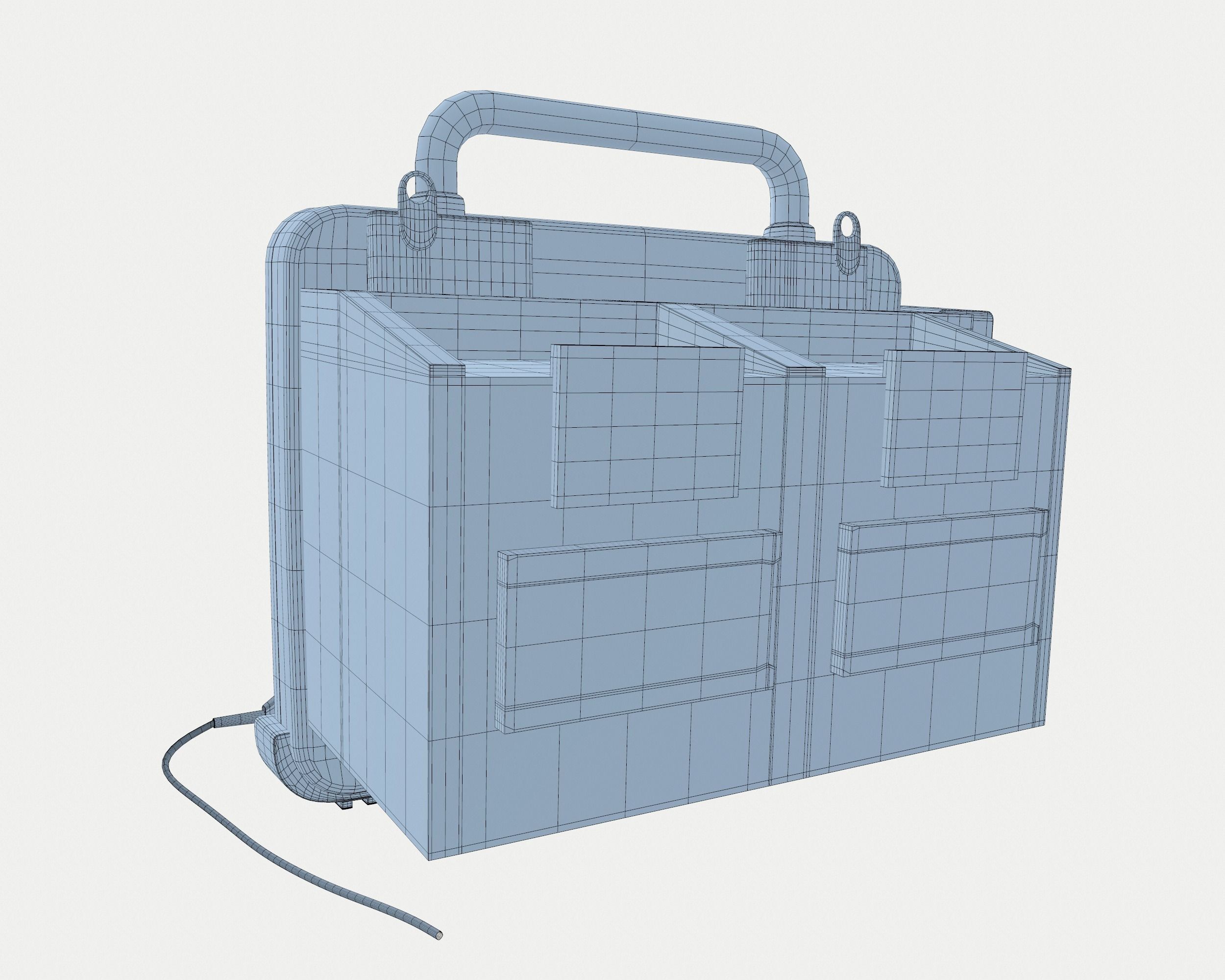 Defibrillator Medical 3D model_13