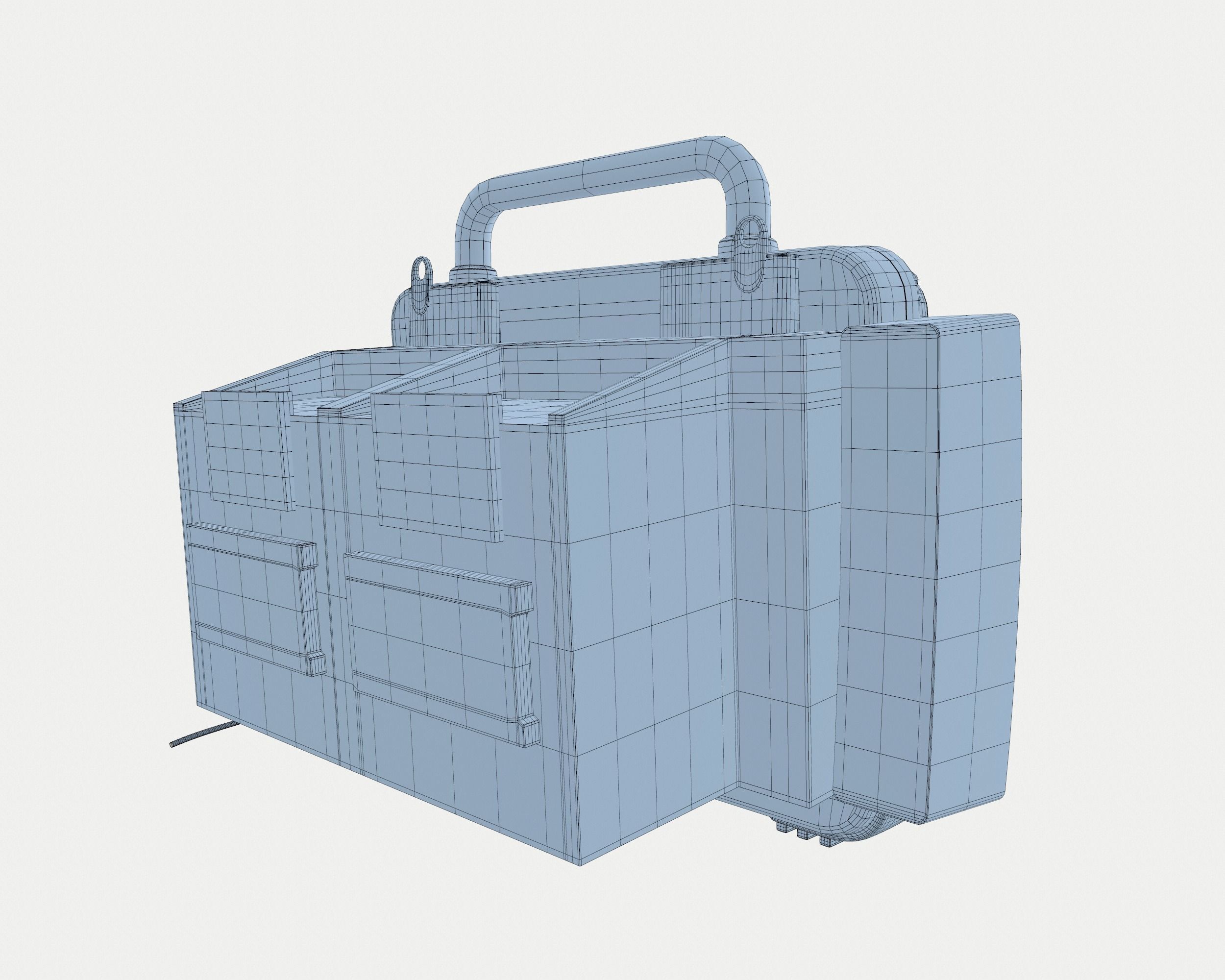 Defibrillator Medical 3D model_16
