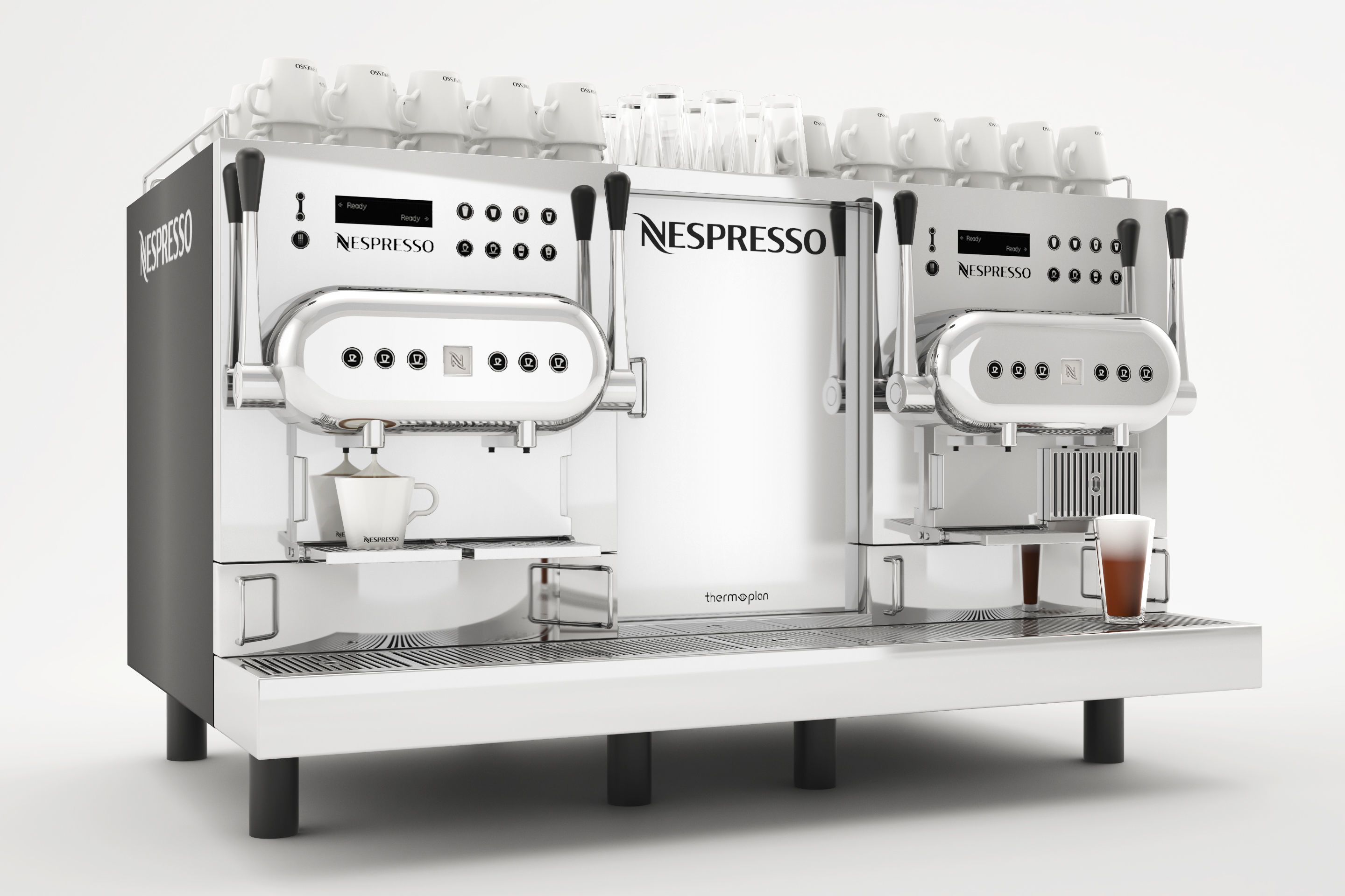 Pro - Coffee Maker Nespresso Aguila 3D model_8