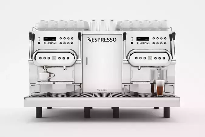 Pro - Coffee Maker Nespresso Aguila 3D model