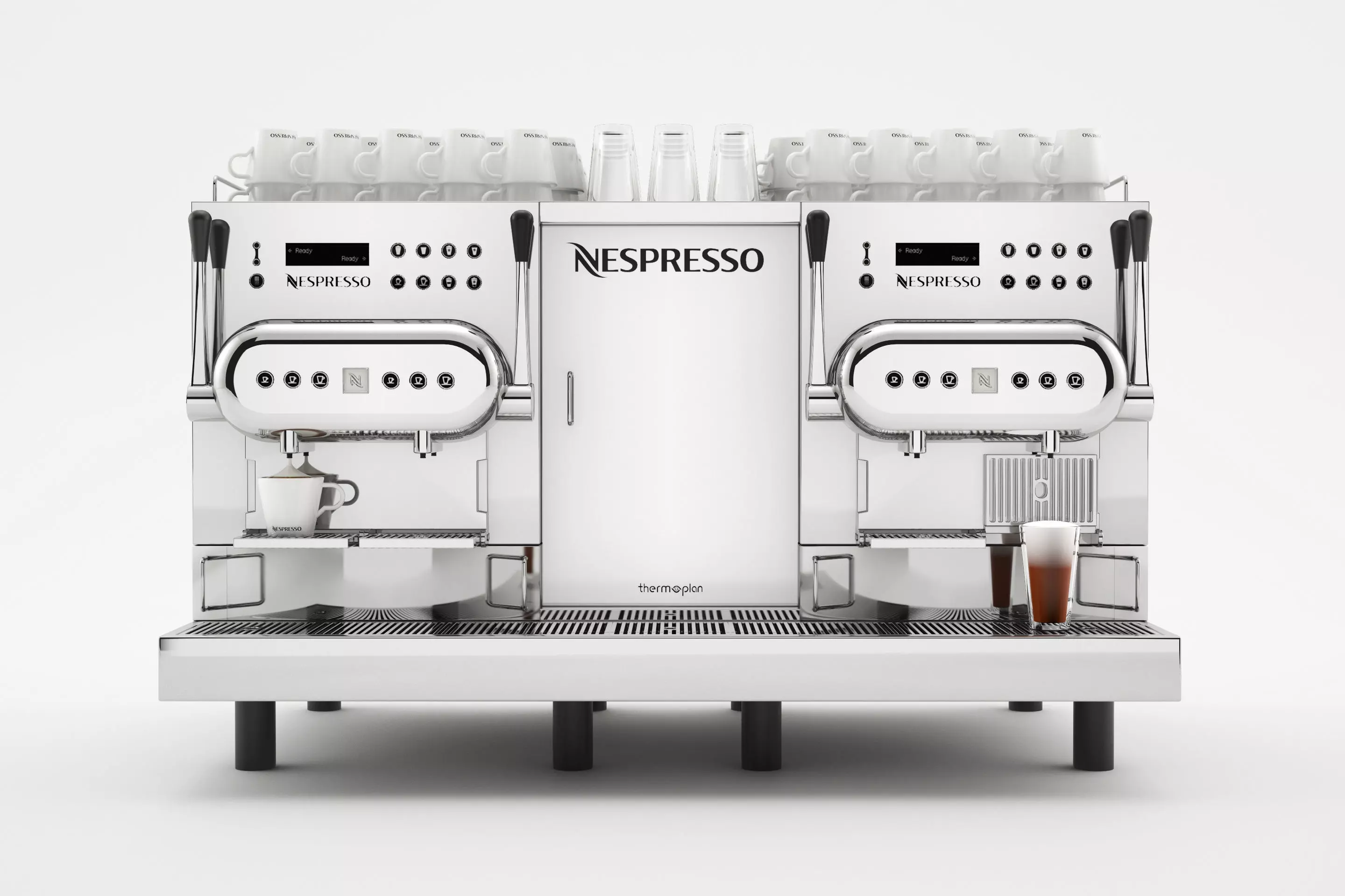 Pro - Coffee Maker Nespresso Aguila 3D model_0