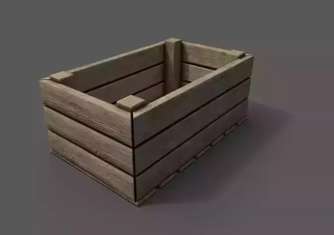 Wooden crate