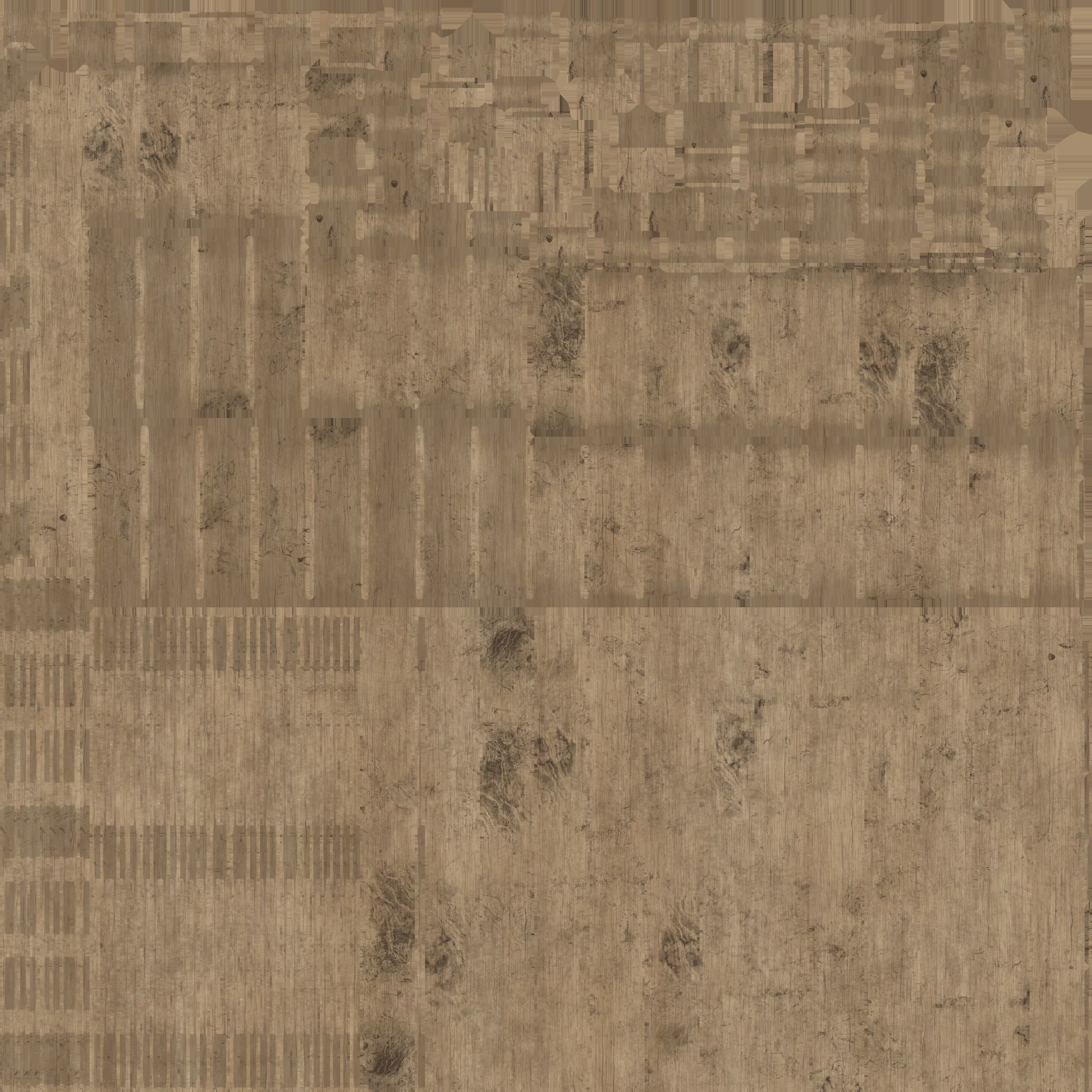 Wooden Pallet Low-poly 3D model_9