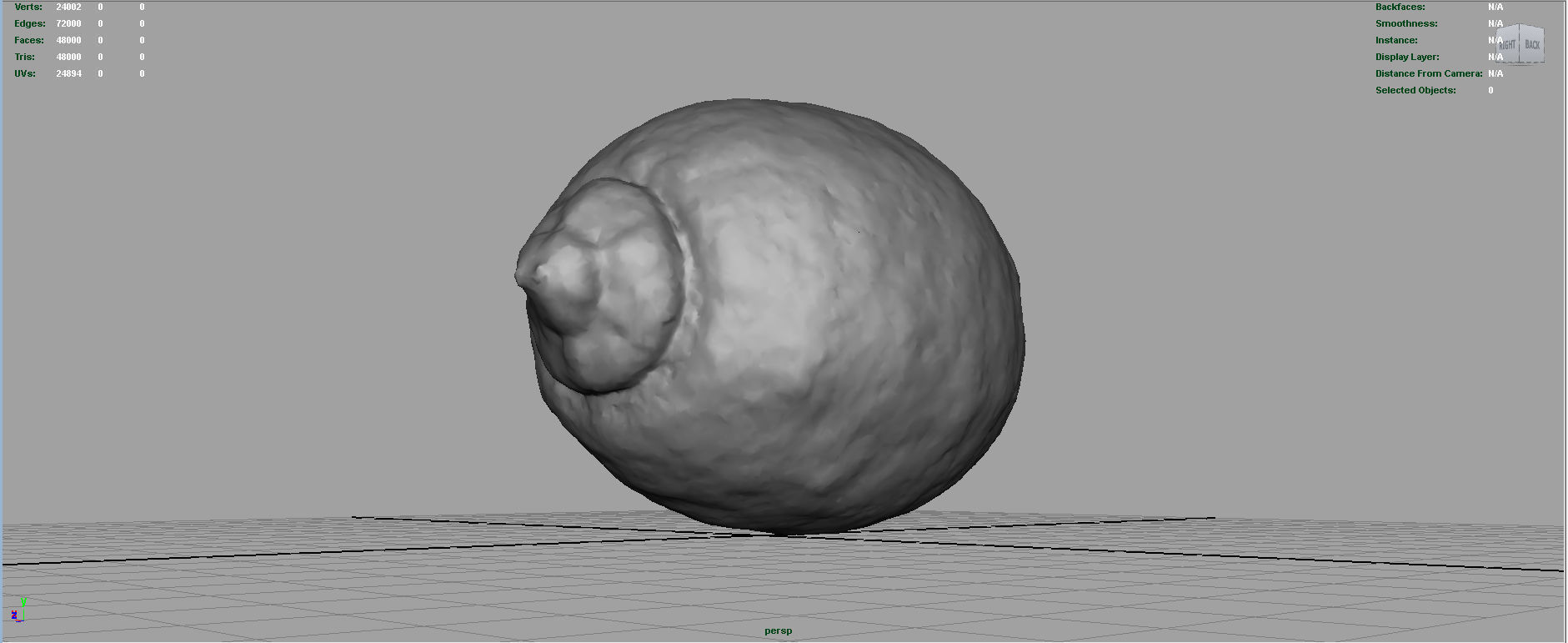 REALISTIC LEMON Low-poly 3D model_6