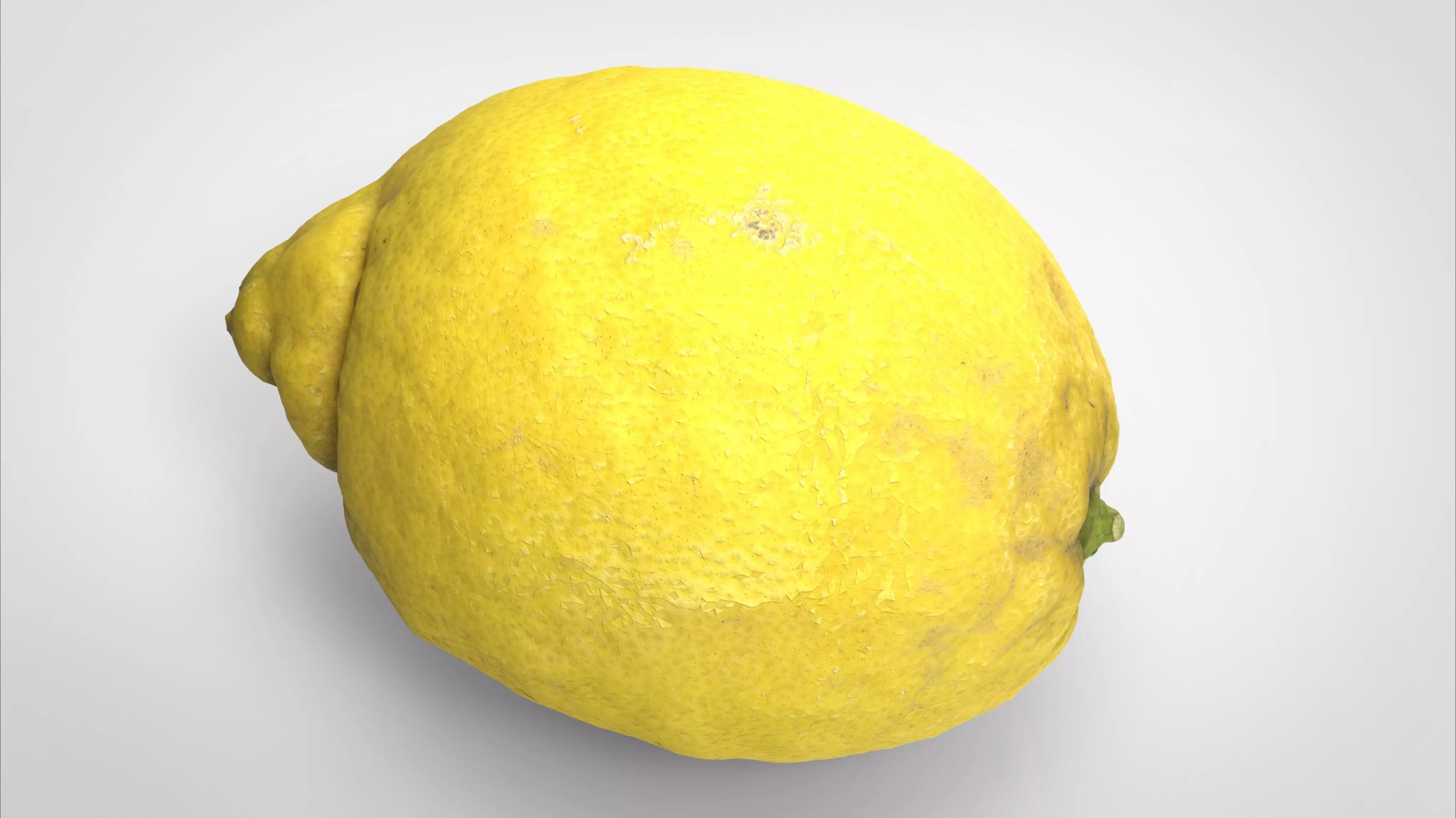 REALISTIC LEMON Low-poly 3D model_0