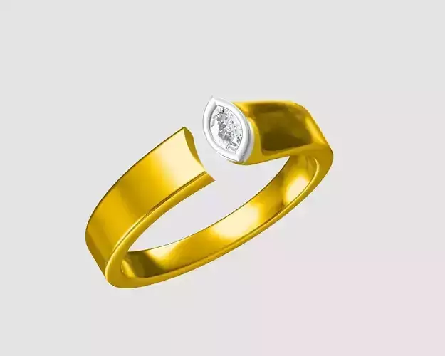 Marquise center Unisex Ring