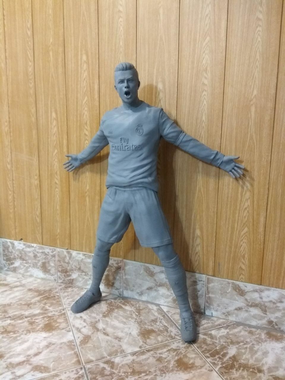 Cristiano Ronaldo Celebration 3D sculpture 3D print model_8