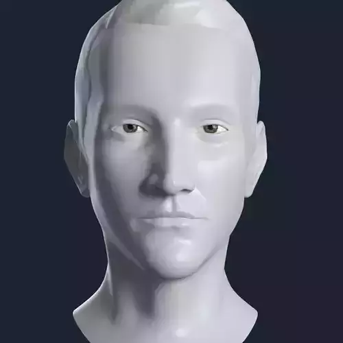Caucasian Base Head Sculpt