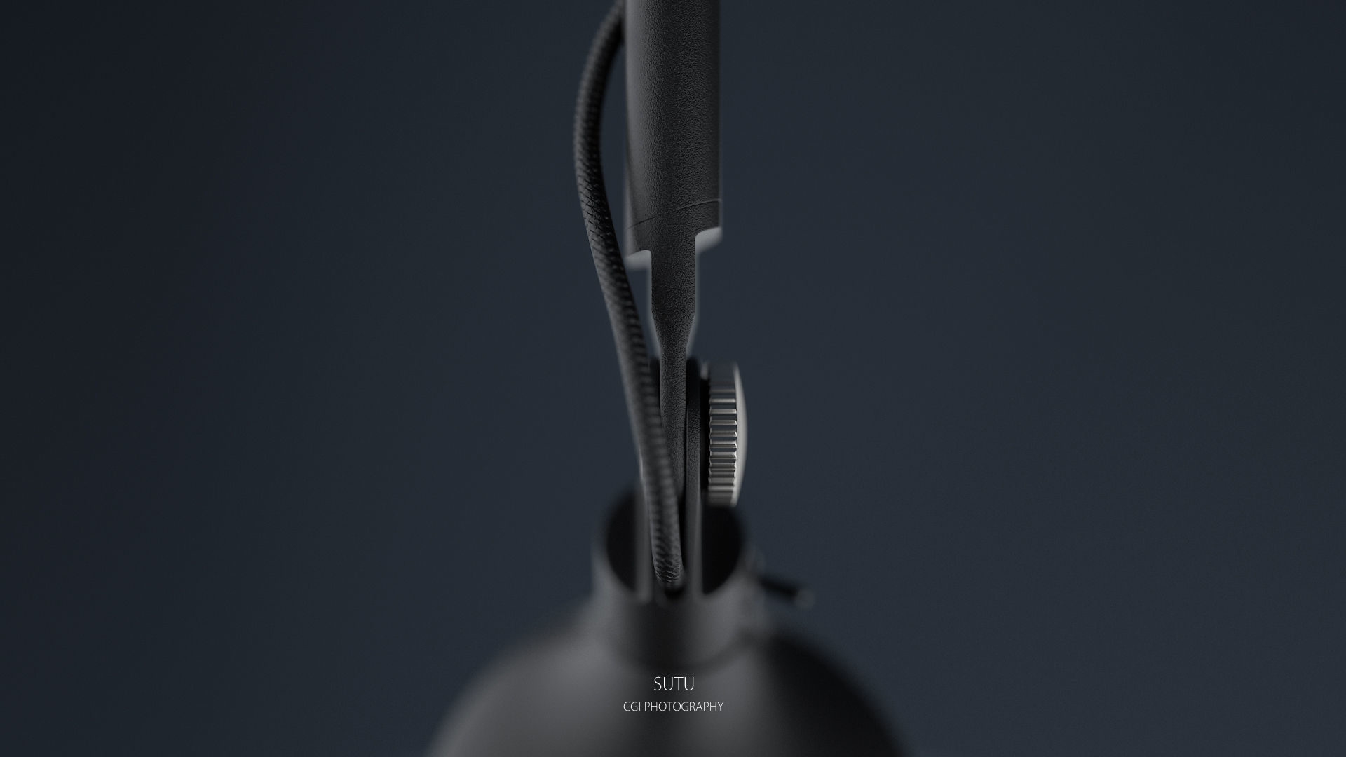 Light Wall Lamp Bedroom Black Concise Furniture  Living Modern 3D model_7