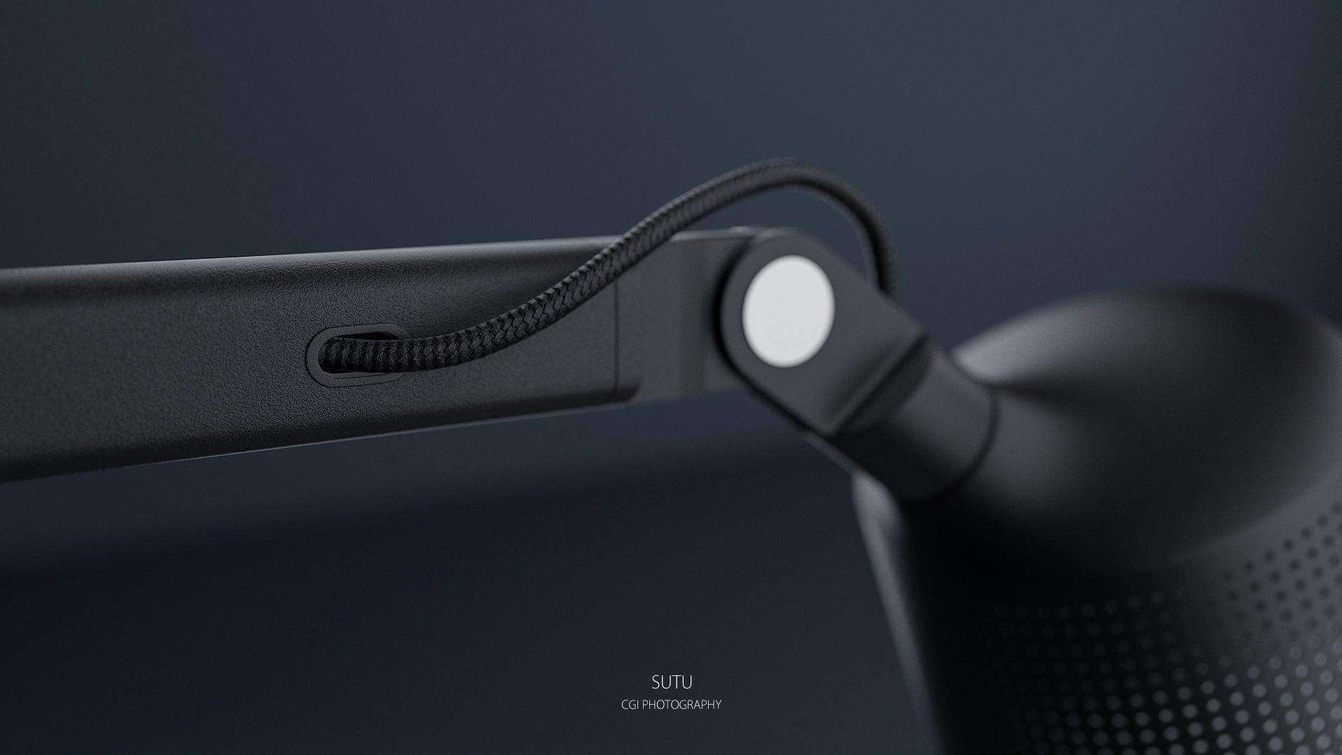 Light Wall Lamp Bedroom Black Concise Furniture  Living Modern 3D model_9