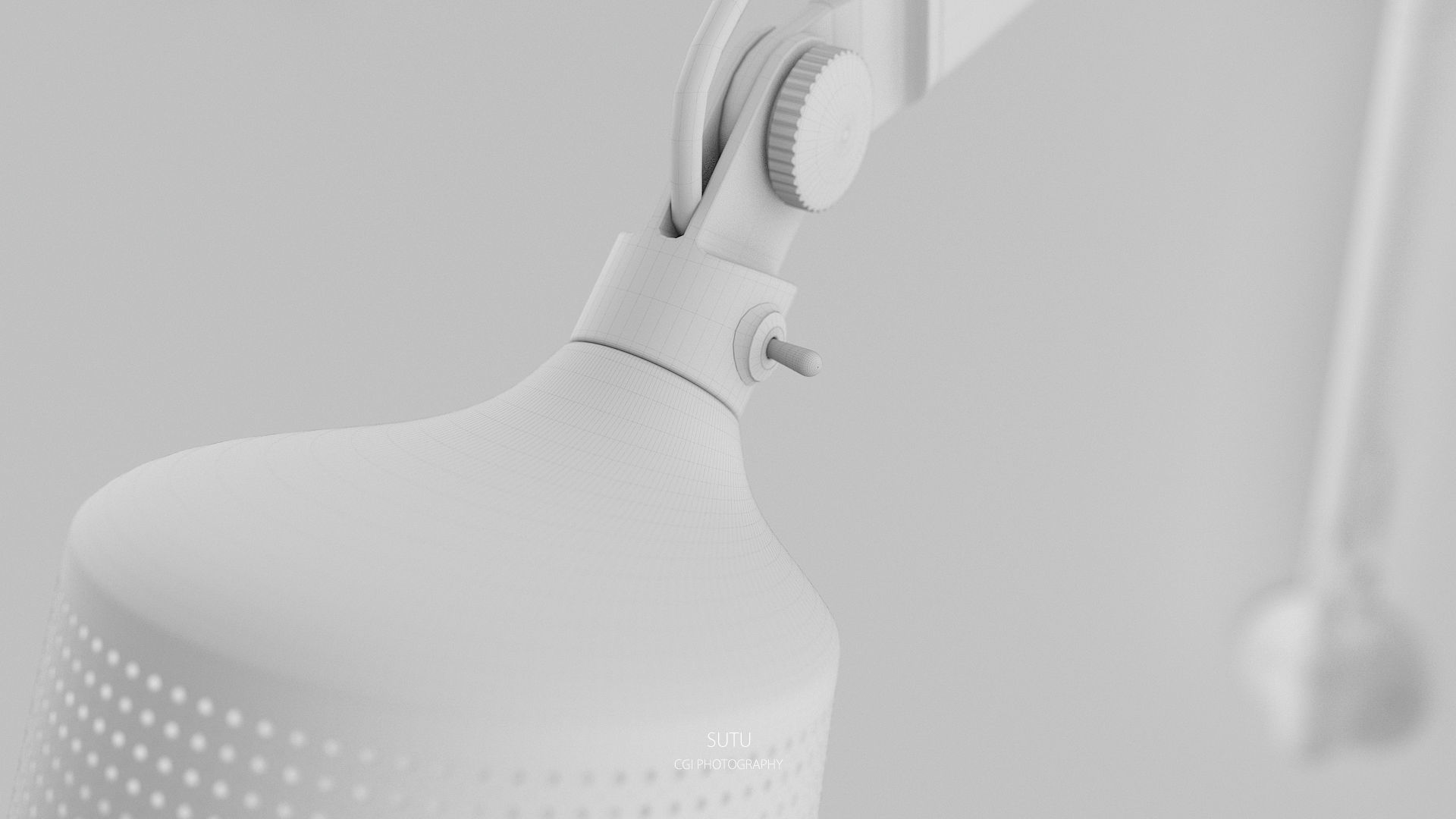 Light Wall Lamp Bedroom Black Concise Furniture  Living Modern 3D model_6