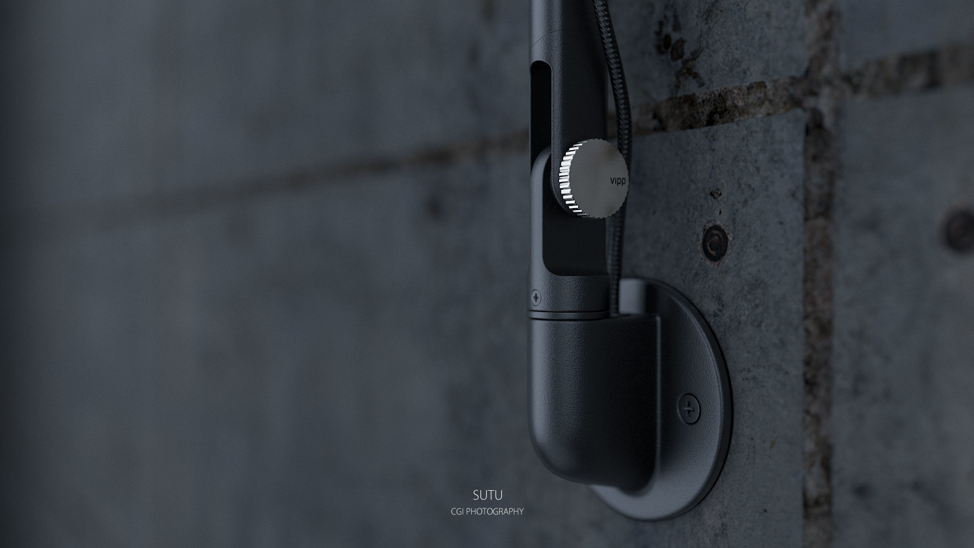 Light Wall Lamp Bedroom Black Concise Furniture  Living Modern 3D model_5