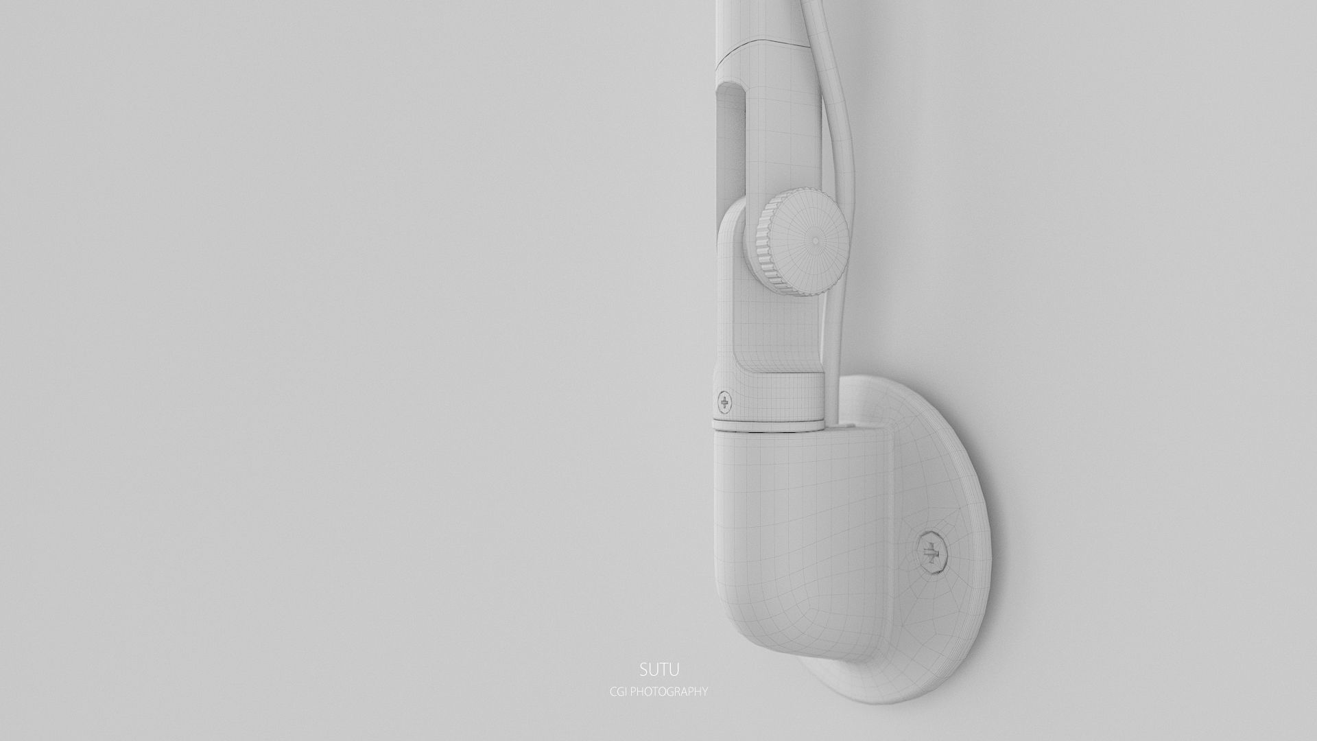 Light Wall Lamp Bedroom Black Concise Furniture  Living Modern 3D model_10