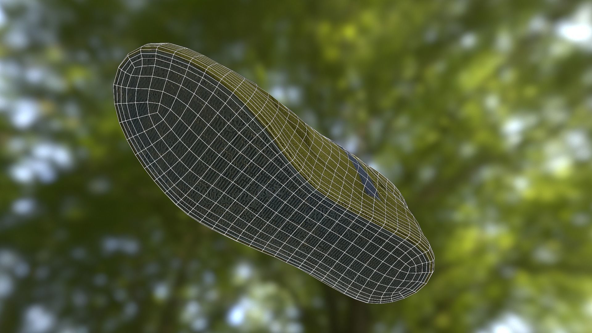 Sneaker shoe low poly model Low-poly 3D model_15