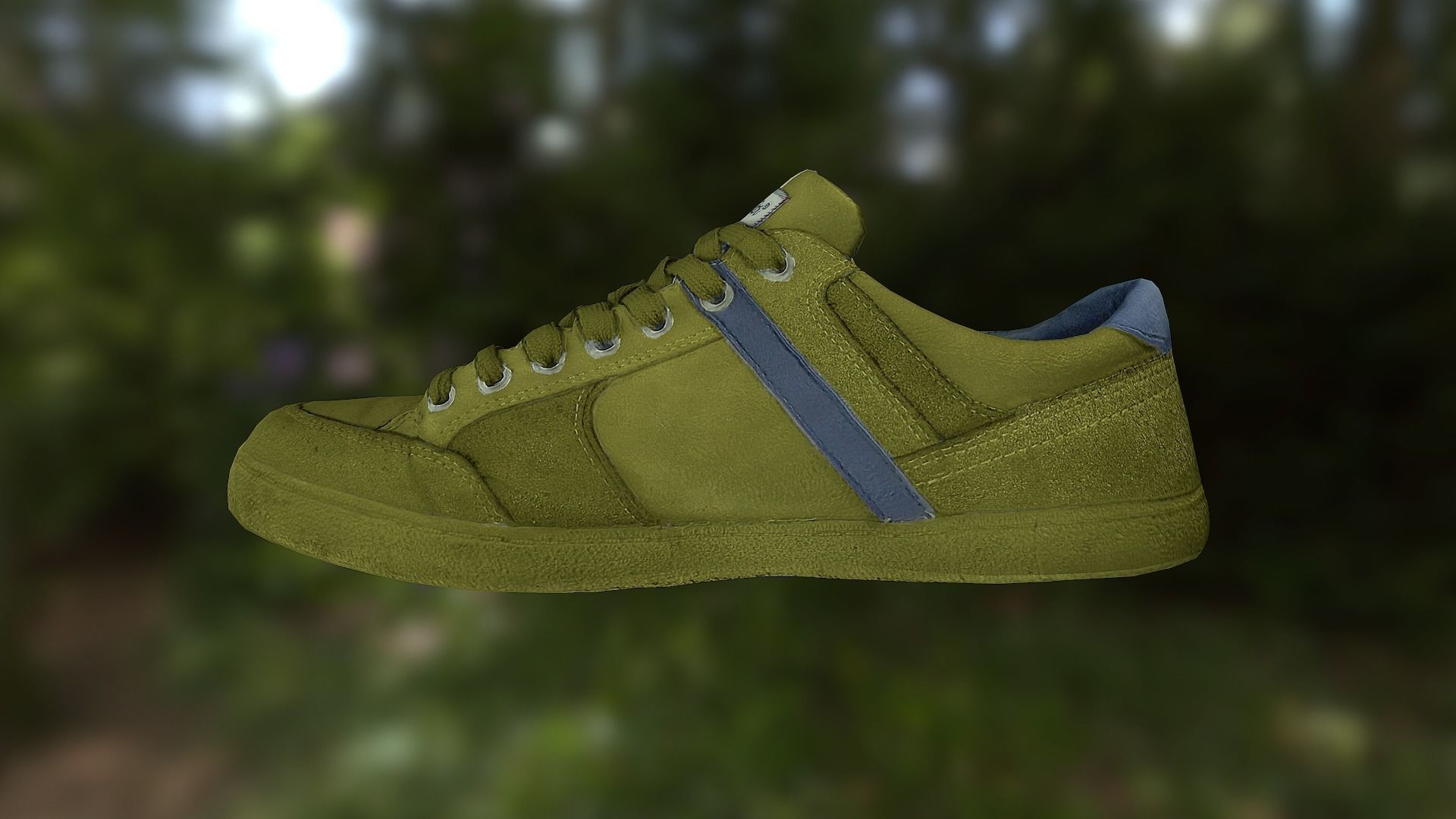 Sneaker shoe low poly model Low-poly 3D model_5