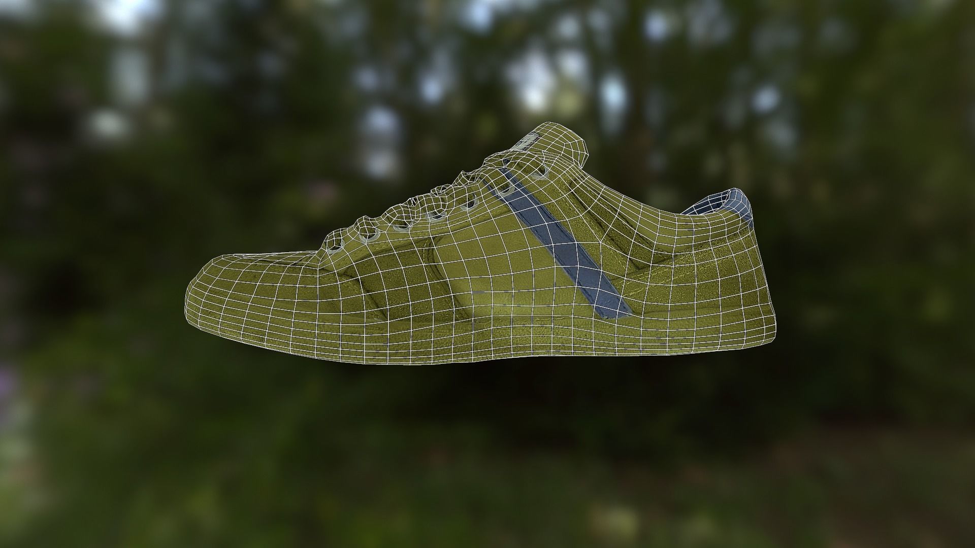 Sneaker shoe low poly model Low-poly 3D model_13