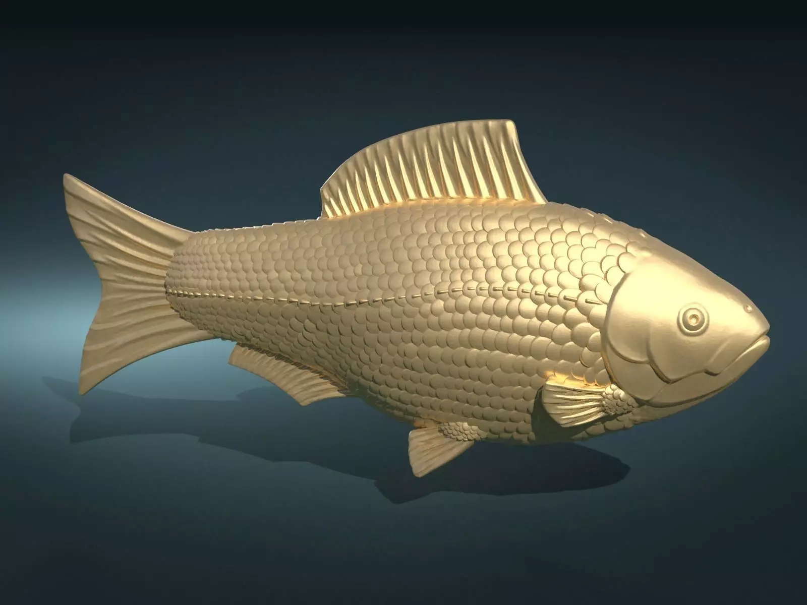 Printable Fish 3D print model