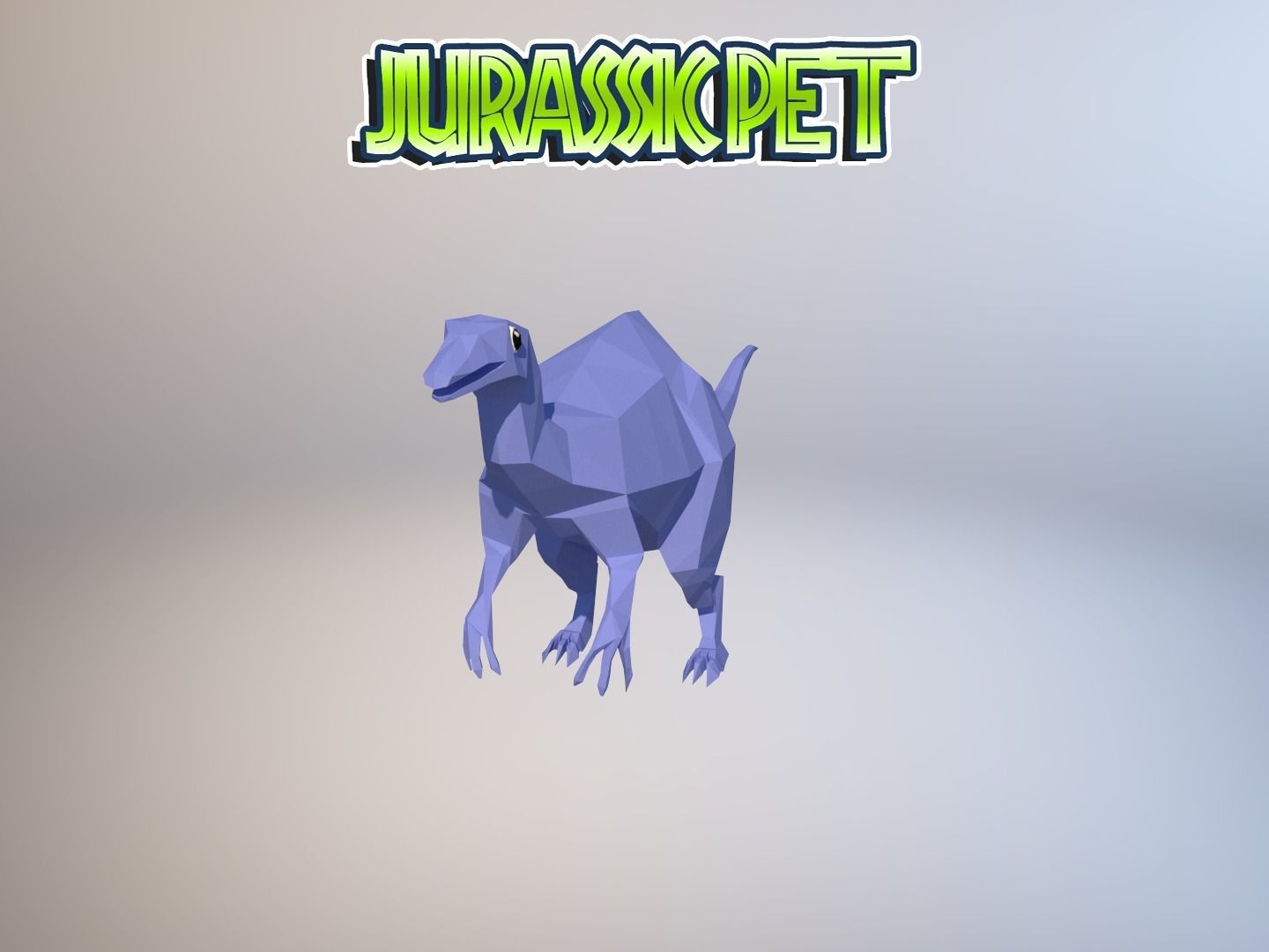 Deinocheirus mirificus Low-poly 3D model_29