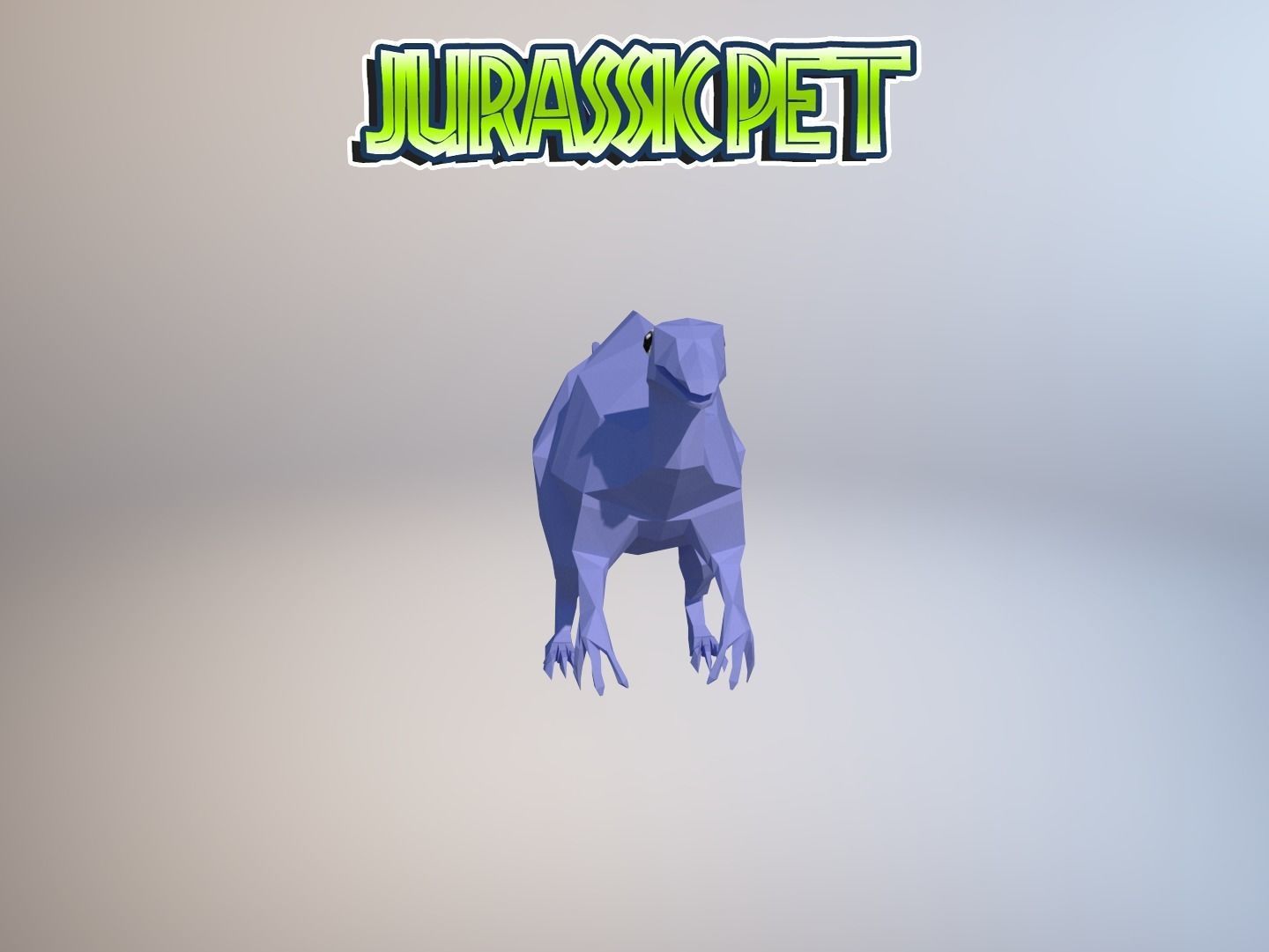 Deinocheirus mirificus Low-poly 3D model_27