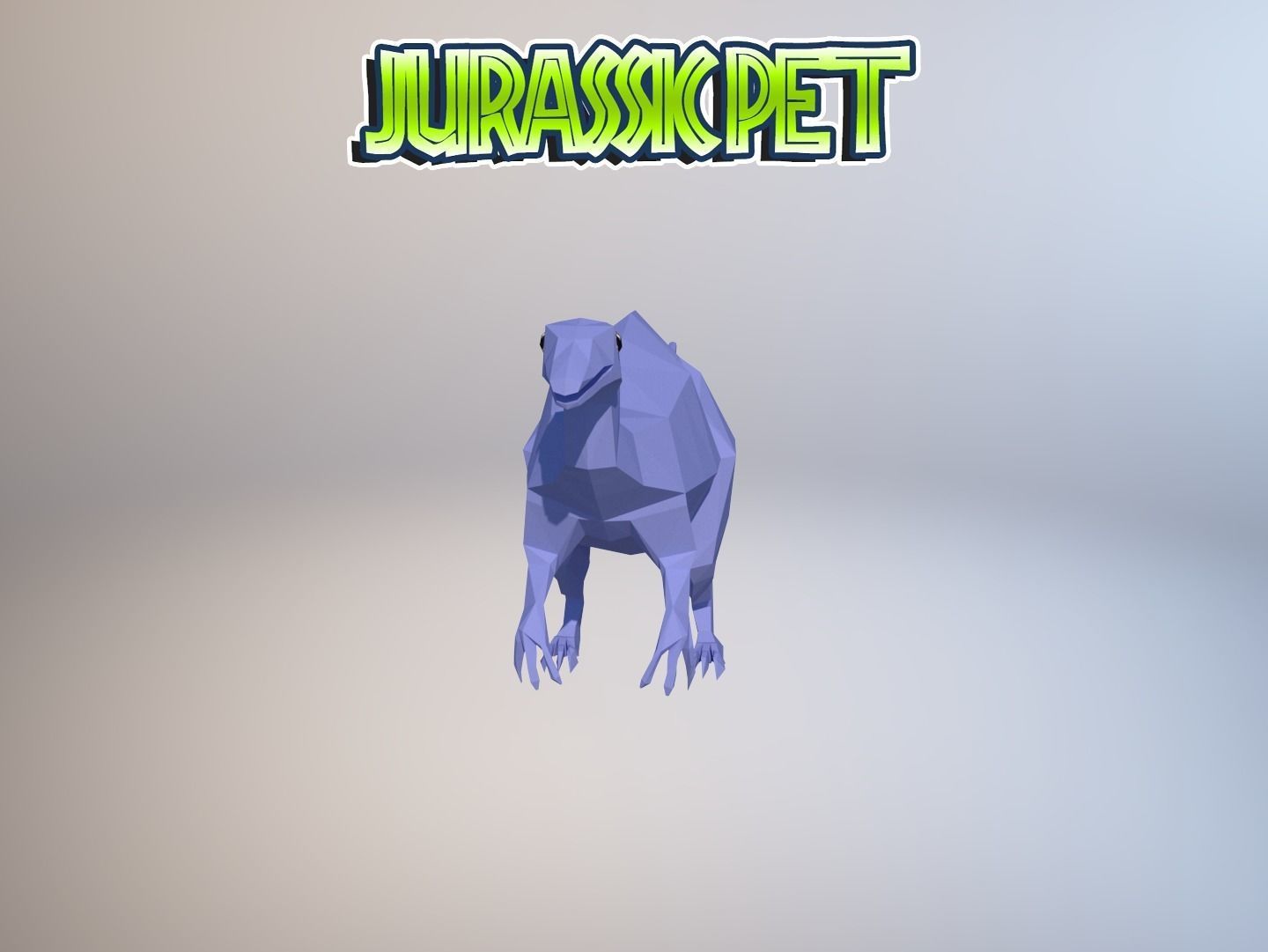 Deinocheirus mirificus Low-poly 3D model_28