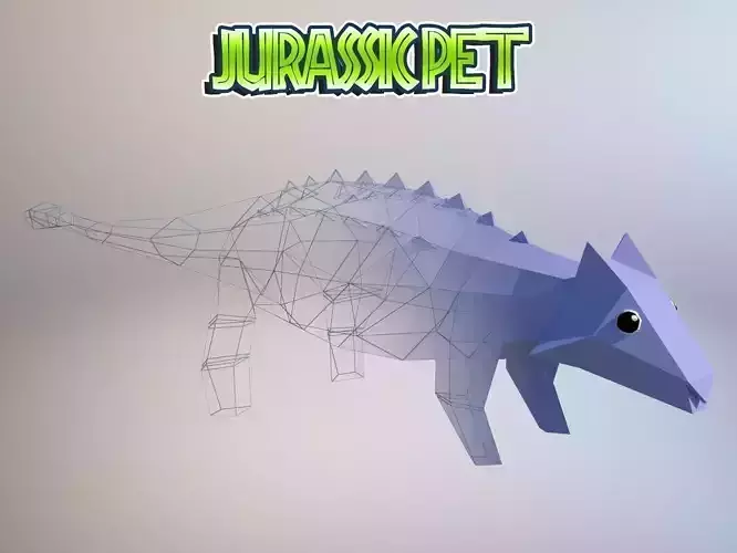 Ankylosaurus jurassic pet