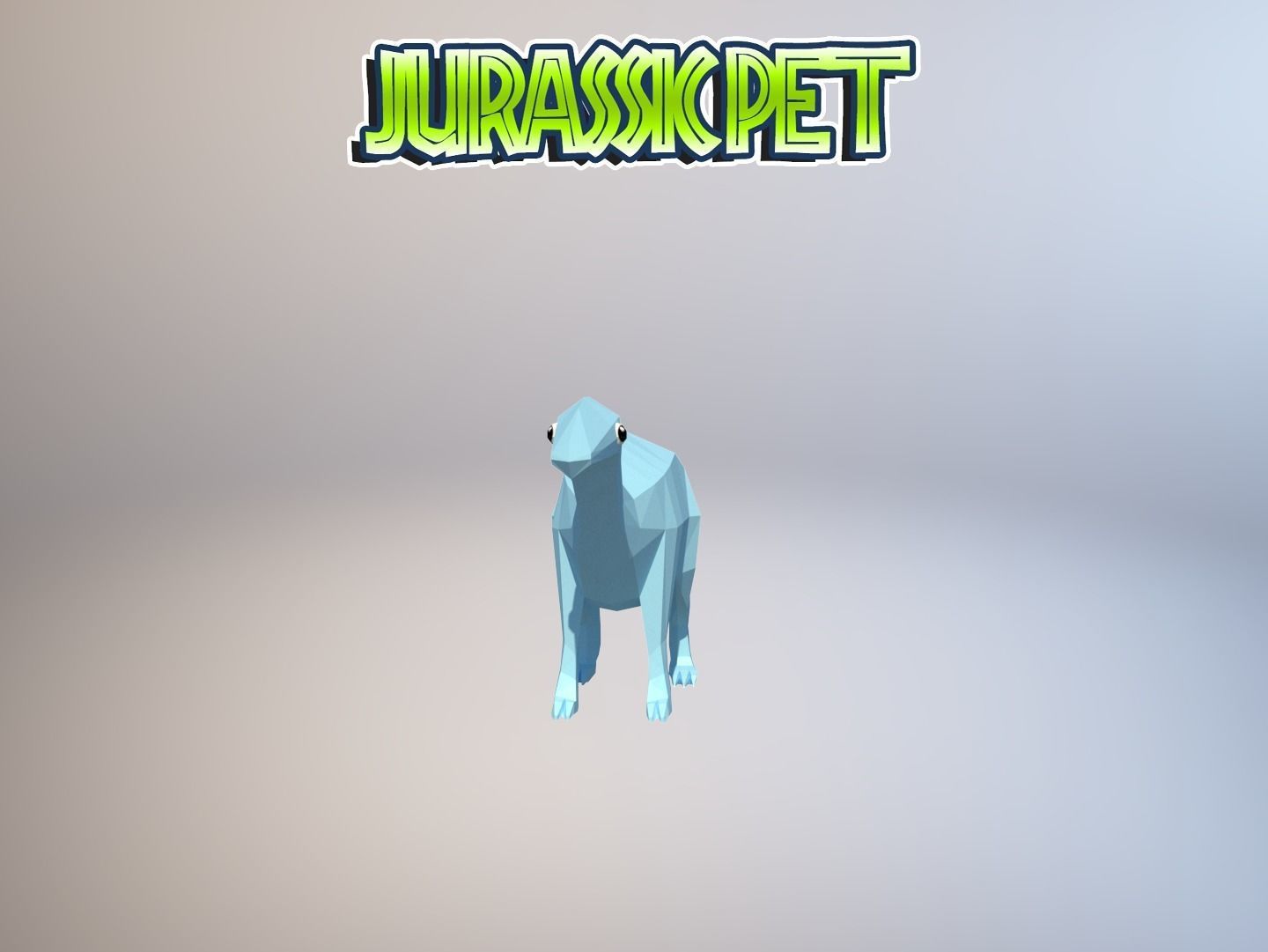 Iguanodon bernissartensis Low-poly 3D model_28