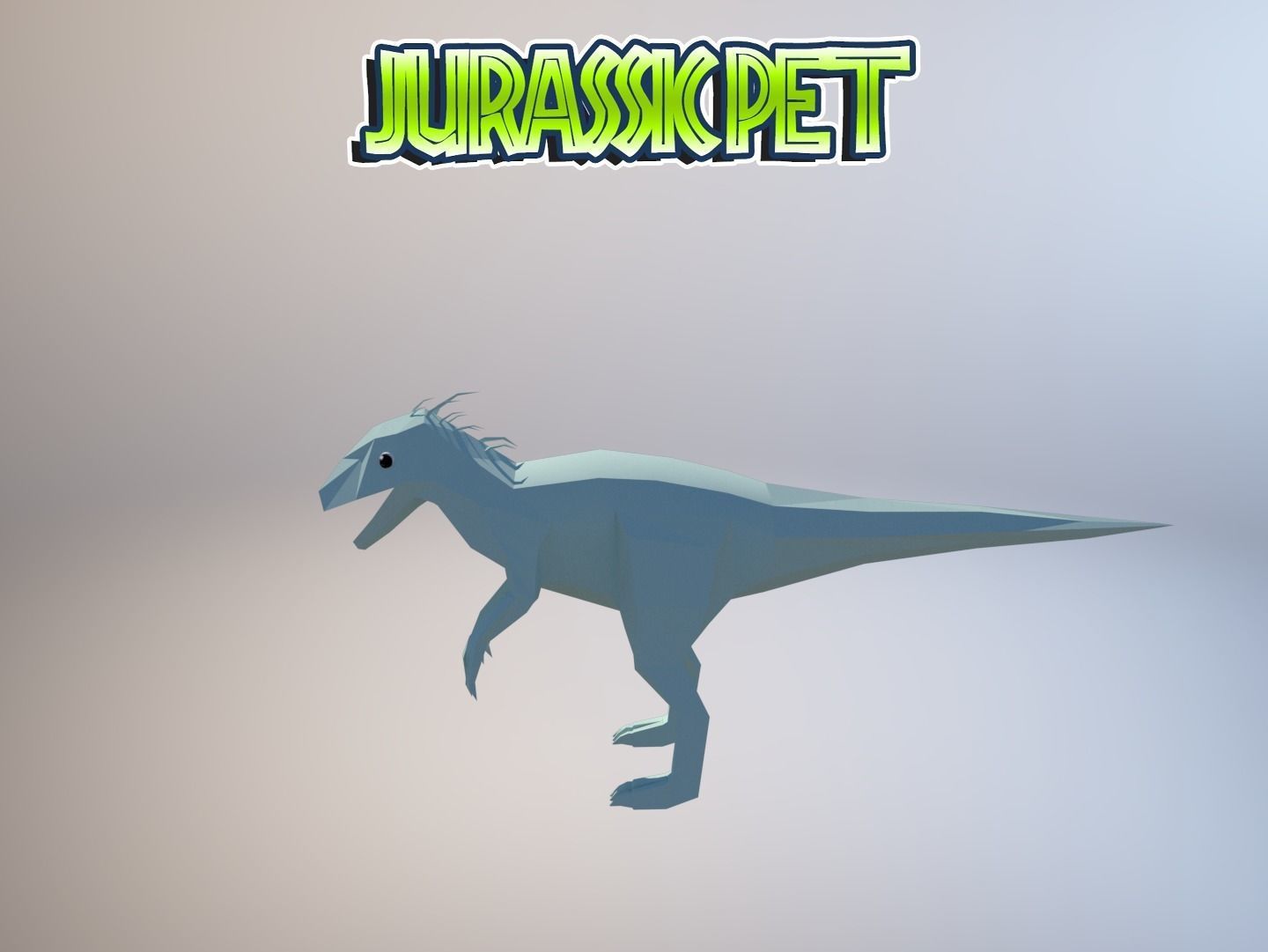 T-Rex Hybrid  Low-poly 3D model_35