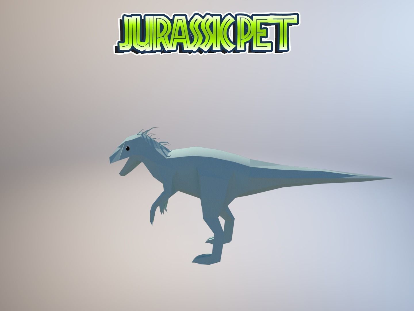 T-Rex Hybrid  Low-poly 3D model_34