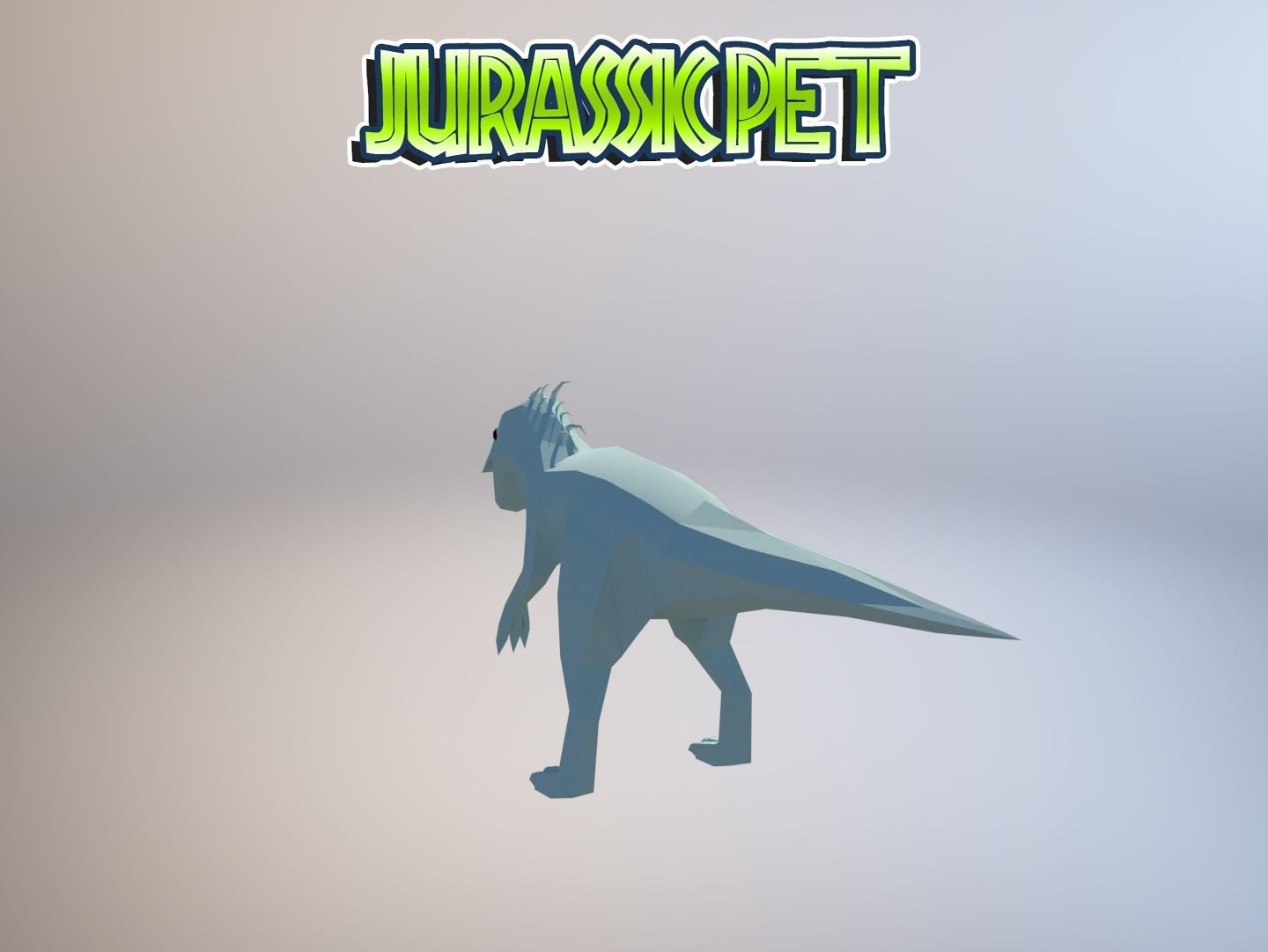 T-Rex Hybrid  Low-poly 3D model_30