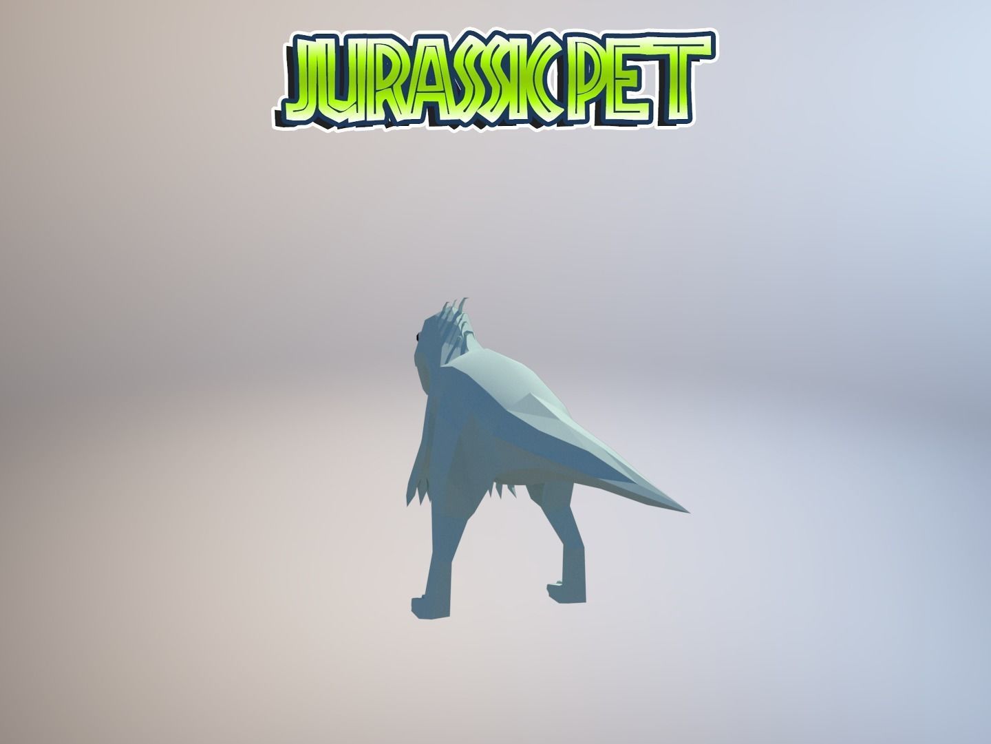 T-Rex Hybrid  Low-poly 3D model_29